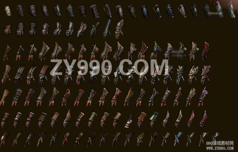 《暗黑3》武器防具 界面ui图标psd格式分类齐全