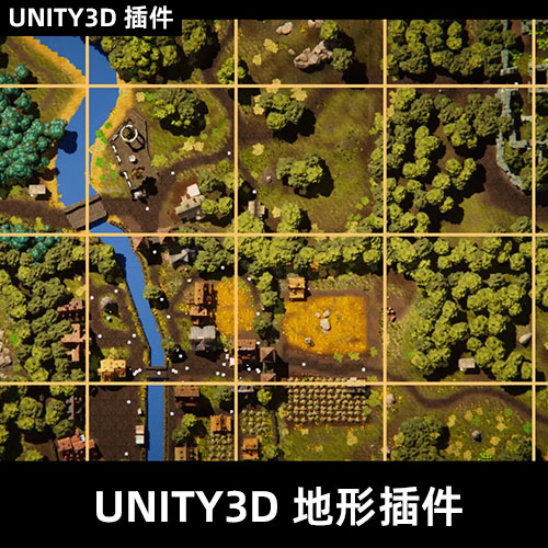 unity3d无缝地图地形开发插件Easy Open Worldv1.2