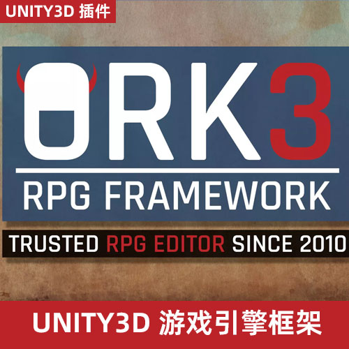 unity3d RPG Editor ORK Framework 3 v3.15.2无代码游戏引擎