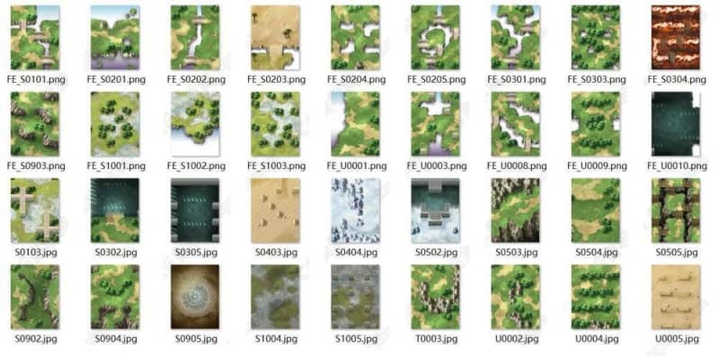 【火焰纹章：英雄】场景、立绘、UI、动画资源合集等 1.09G