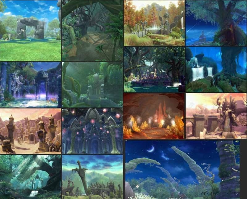 卡通游戏《幻想神域》UI美术资源合集5629p