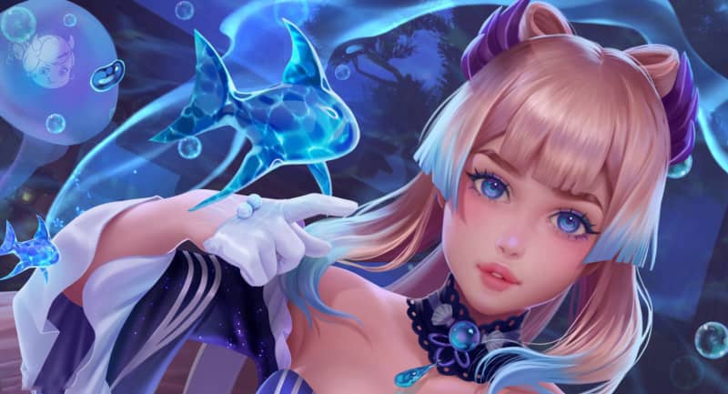 P站画师《prywinko》21年7月概念CG插画作品