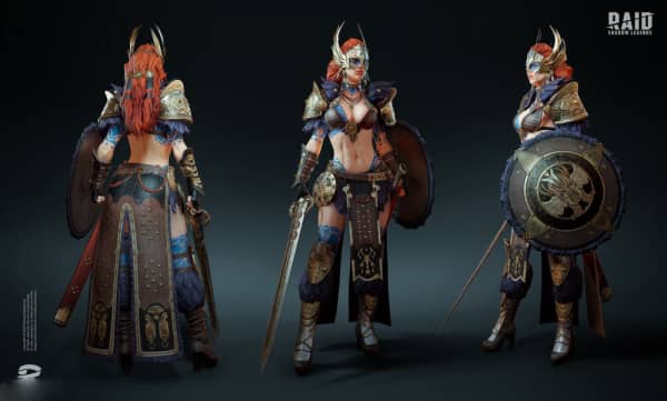 《RAID: SHADOW LEGENDS》手游美术欧美风战斗CG作品135p