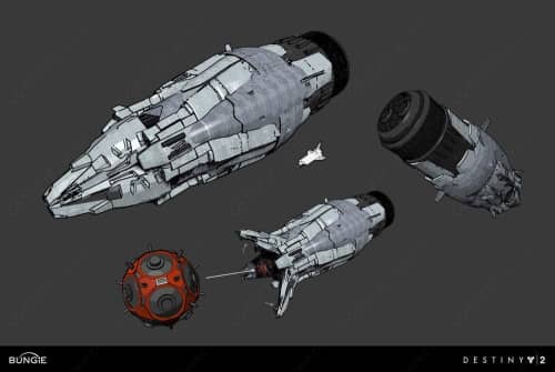 【命运2】游戏官方设定画集 CG游戏原画资料 高清大图