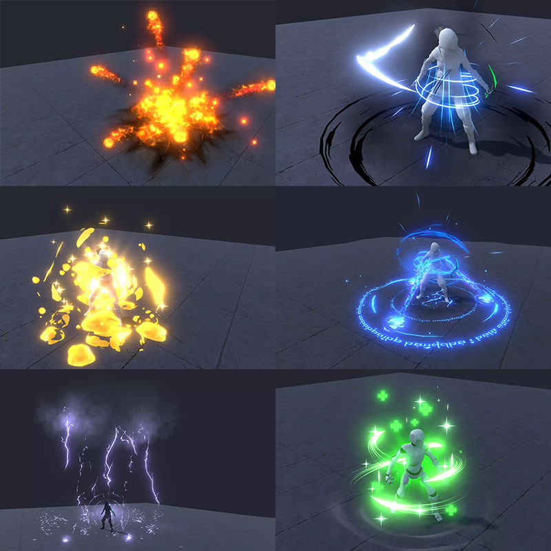 unity3d技能特效 RPG VFX Bundle v5.0.1