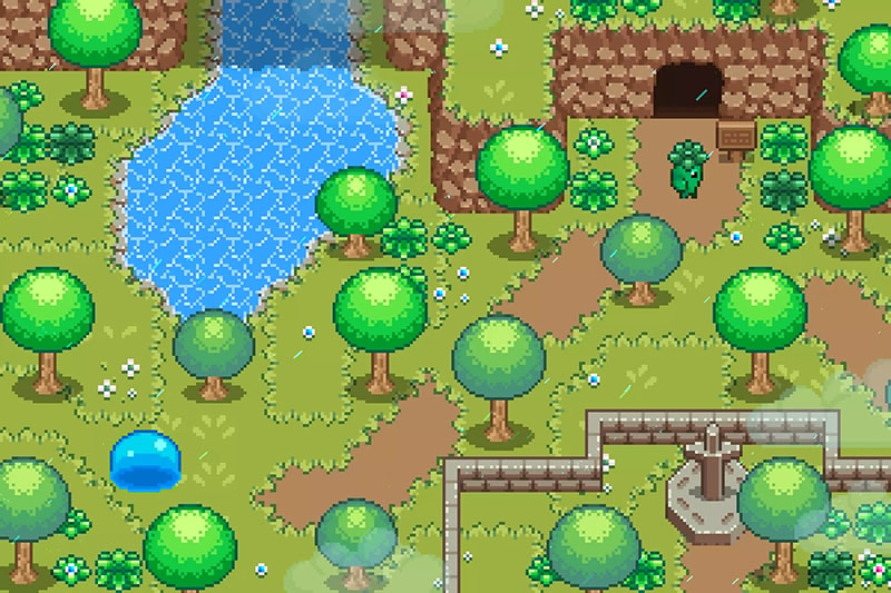 unity2d像素图块2D TopDown Tilesets Fantasy Dreamland v5.6.0