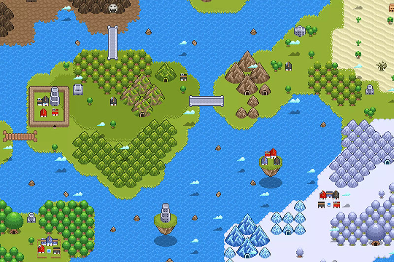 unity2d像素图块2D TopDown Tilesets Fantasy Dreamland v5.6.0