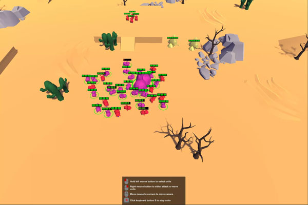 unity3d插件RTS代理导航寻路避障Agents Navigation v4.0.6 (05 Aug 2024)