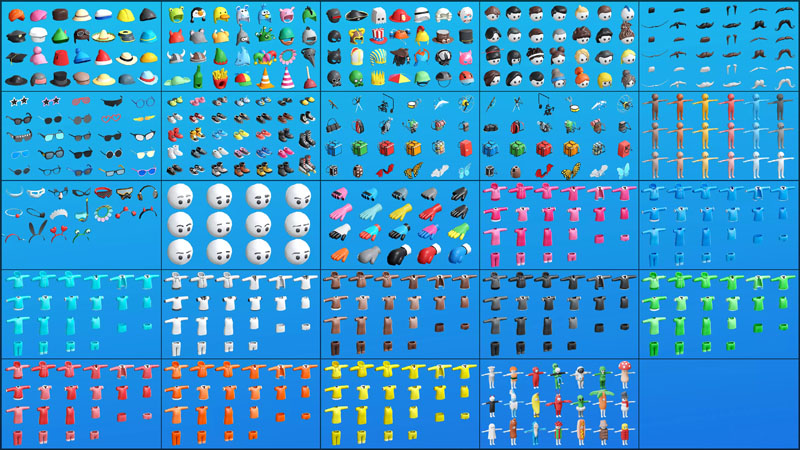 unity3d人物模型生成器 Funny Characters v1.1 Repack URP
